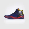 Venum Elite Wrestling Shoes - Blue/Yellow