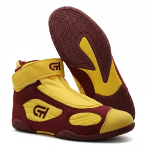 CH Gear XXV Wrestling Shoe Maroon-Yellow