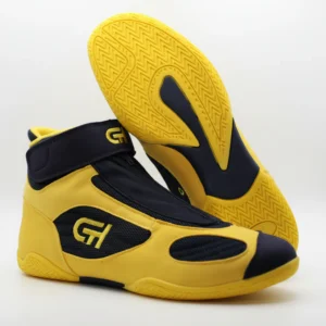 CH Gear XXV Wrestling Shoe – Navy-Yellow