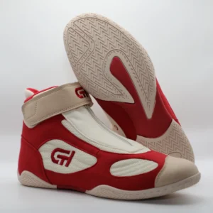 CH Gear XXV Wrestling Shoe – Red-Cream White