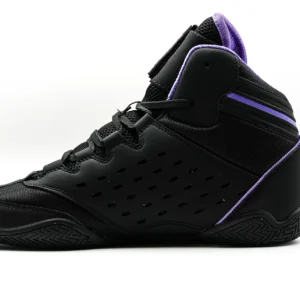 Revival Wrestling Shoe Black Purple