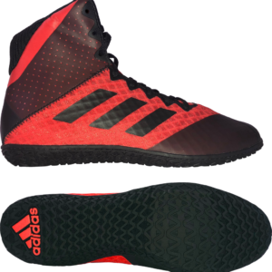 Adidas | BC0532 | Mat Wizard 4 | Red & Black Wrestling Shoes