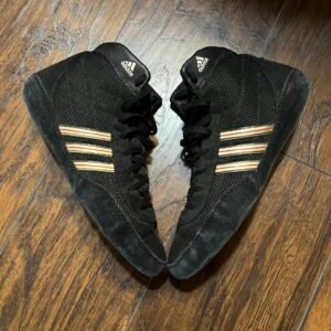 Adidas Black Combat Speed 3 Wrestling Shoes