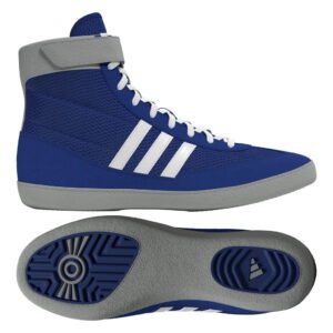 Adidas Combat Speed 4 Royal White Grey Wrestling Shoes