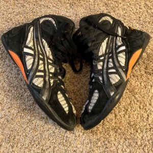 Asics Zebra Medalist Wrestling Shoes