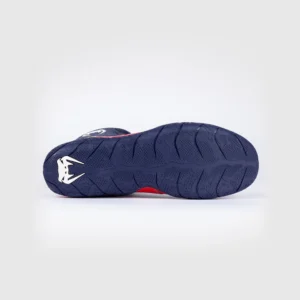 Venum Elite Wrestling Shoes - Blue/Yellow