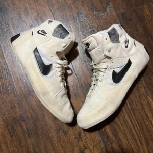 Nike Black and White Escape Wrestling Shoes