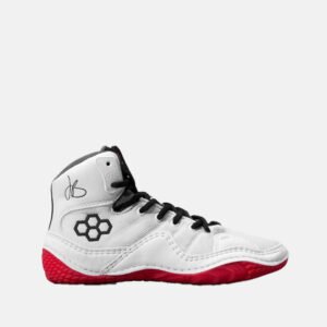Rudis JB1 Adult Wrestling Shoes, White Hot
