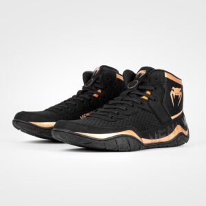 Venum Elite Wrestling Shoes - black/bronze