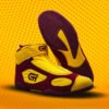 CH Gear XXV Wrestling Shoe Maroon-Yellow